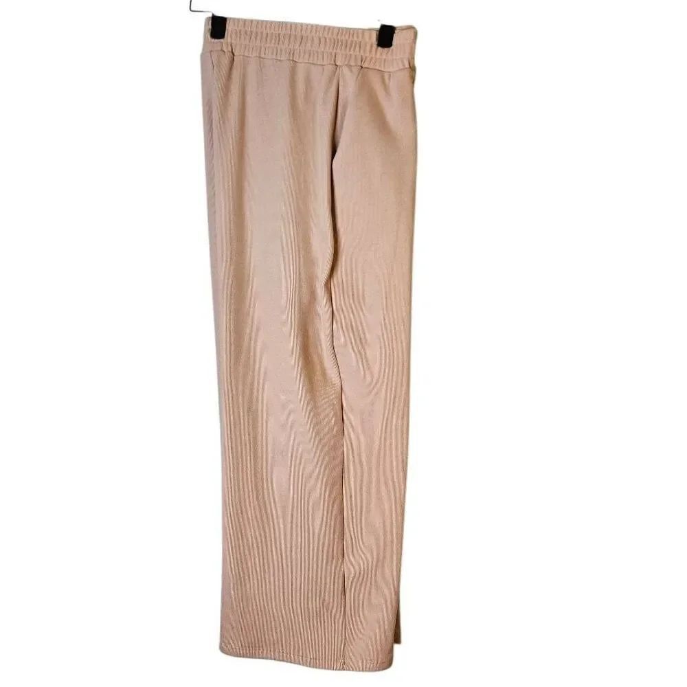 Coco+Carmen cropped wide leg lounge pants. S/M. #896